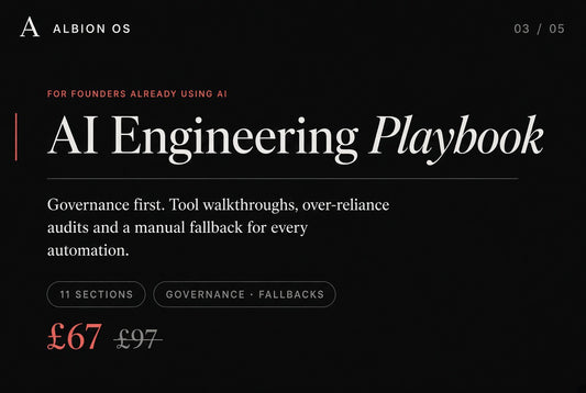 Albion “AI Engineering Playbook”